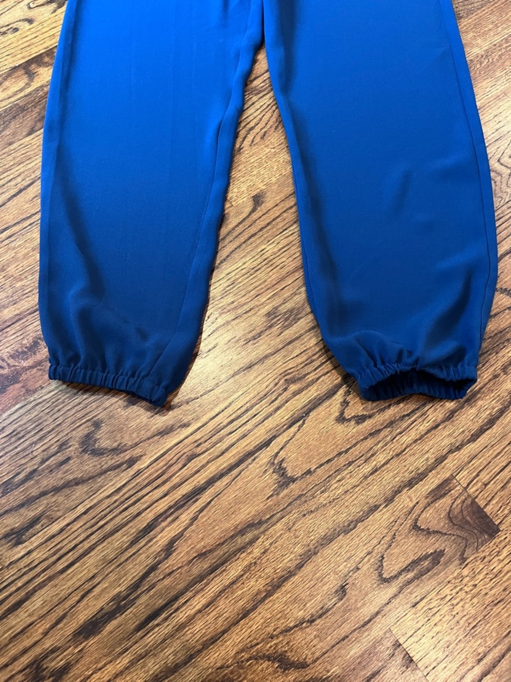 CAbi French Navy Drawstring Jumpsuit Style 303 size S - Picture 6 of 10